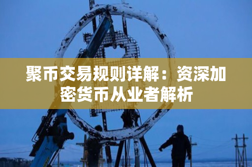 聚币交易规则详解:资深加密货币从业者解析 聚币交易规则详解:资深加密货币从业者解析