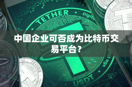 中国企业可否成为比特币交易平台? 中国企业可否成为比特币交易平台?