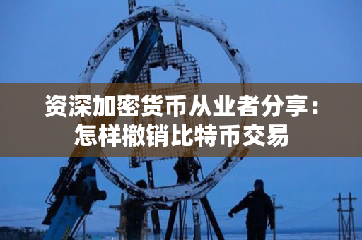 资深加密货币从业者分享：怎样撤销比特币交易