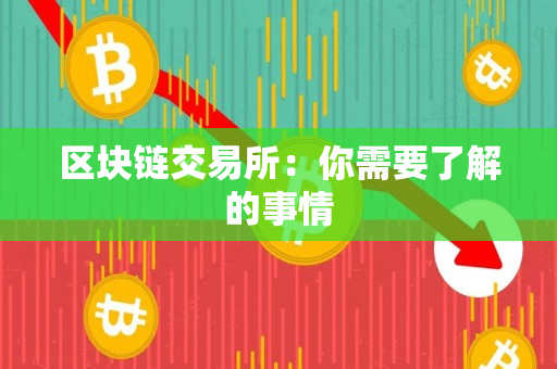 区块链交易所:你需要了解的事情 区块链交易所:你需要了解的事情