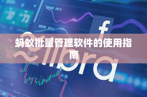 蚂蚁批量管理软件的使用指南 蚂蚁批量管理软件的使用指南