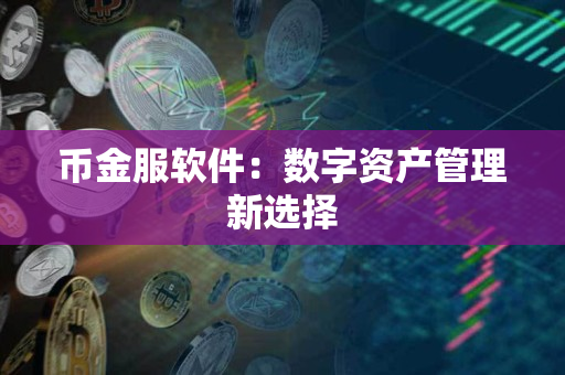 币金服软件:数字资产管理新选择 币金服软件:数字资产管理新选择