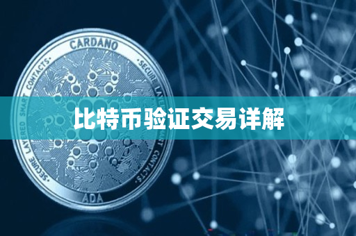 比特币验证交易详解 比特币验证交易详解