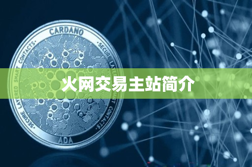  火网交易主站简介