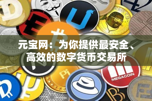 元宝网：为你提供最安全、高效的数字货币交易所