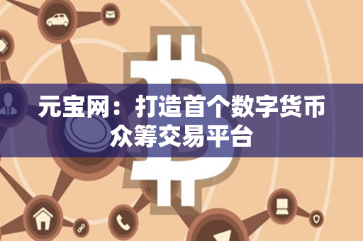 元宝网：打造首个数字货币众筹交易平台