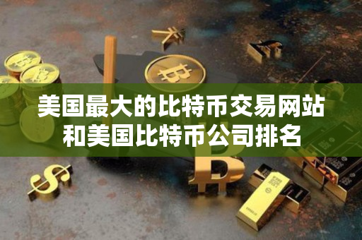 美国最大的比特币交易网站和美国比特币公司排名 美国最大的比特币交易网站和美国比特币公司排名