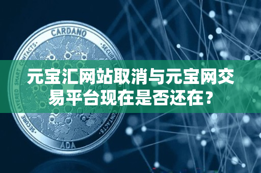 元宝汇网站取消与元宝网交易平台现在是否还在? 元宝汇网站取消与元宝网交易平台现在是否还在?