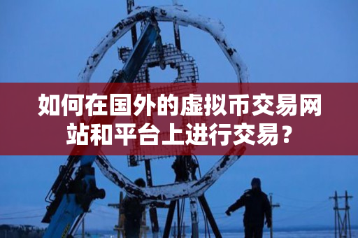 如何在国外的虚拟币交易网站和平台上进行交易? 如何在国外的虚拟币交易网站和平台上进行交易?