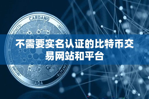 不需要实名认证的比特币交易网站和平台 不需要实名认证的比特币交易网站和平台