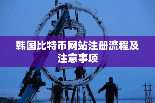 韩国比特币网站注册流程及注意事项 韩国比特币网站注册流程及注意事项